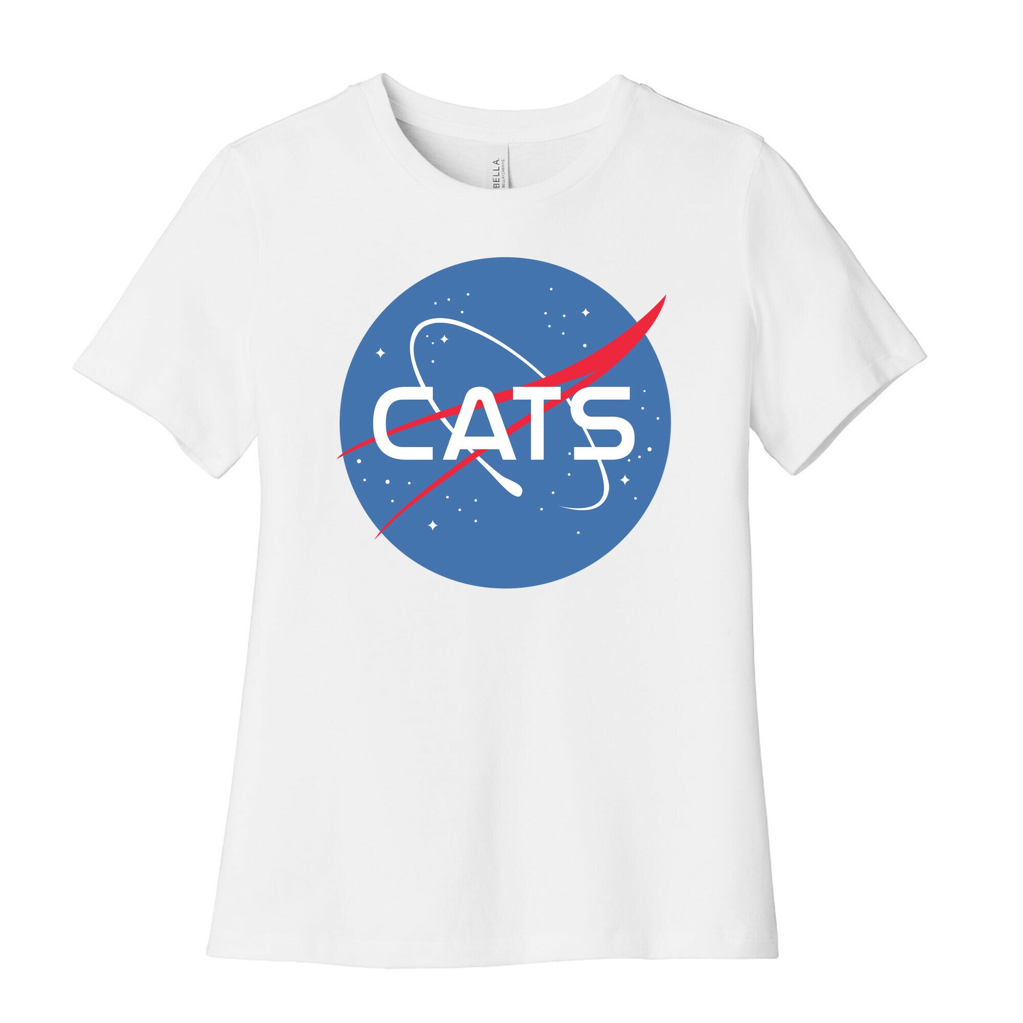 Cats Nasa Parody Women's Cotton Tee